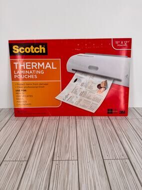 Scotch 11" x 17" thermal laminating pouches sheets pack of 25 NEW
